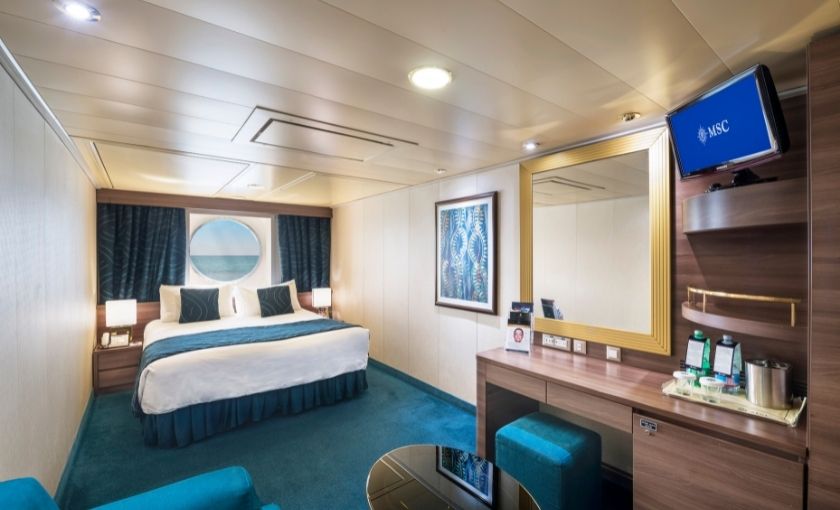 MSC Splendida Buitenhut